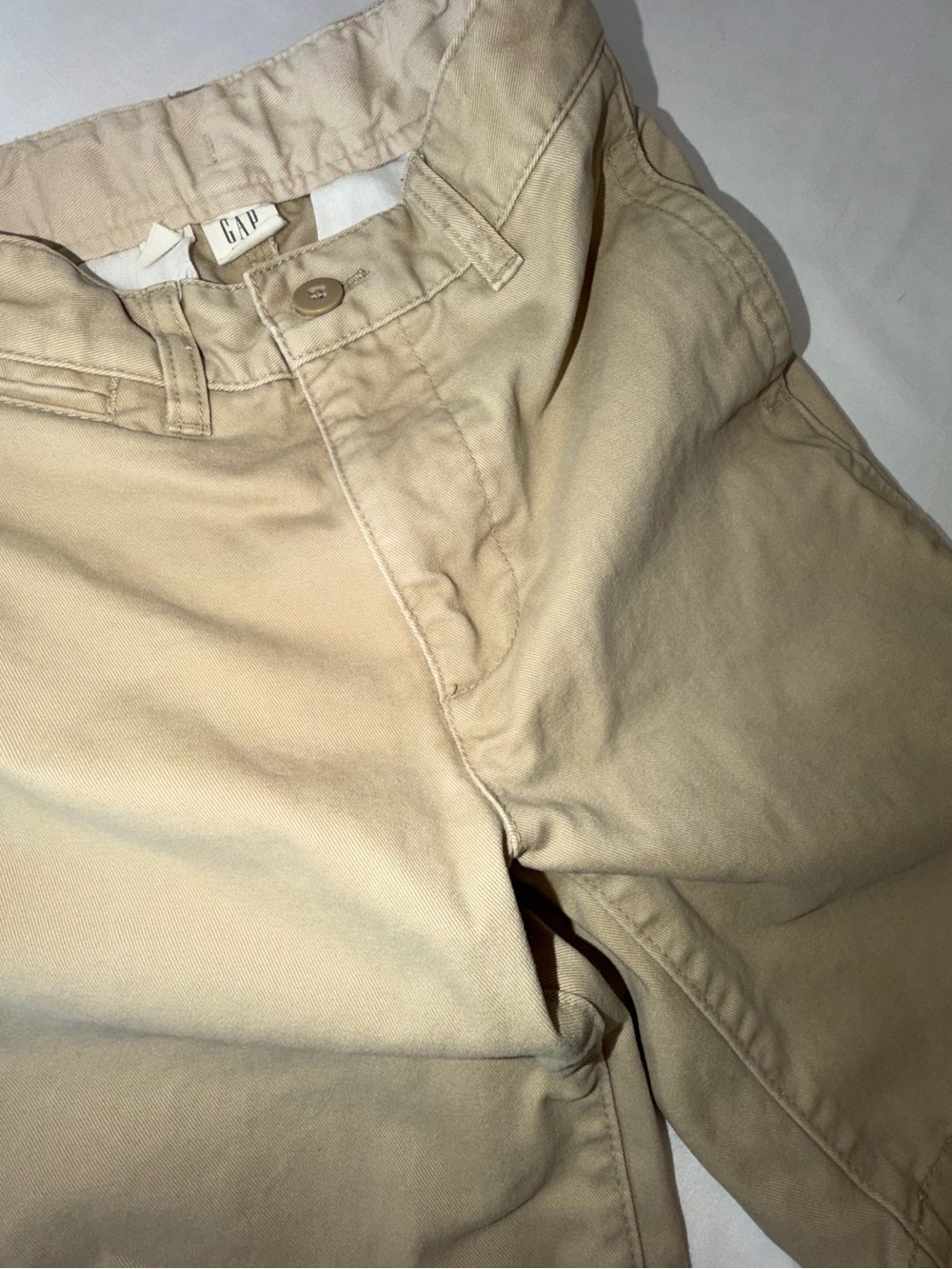 GAP Boys Khaki/Tan 10 Slim Chino Cotton Shorts 0013